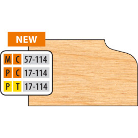 Freeborn PC-17-114 Door Edge  Cutter for 32mm Hinge system