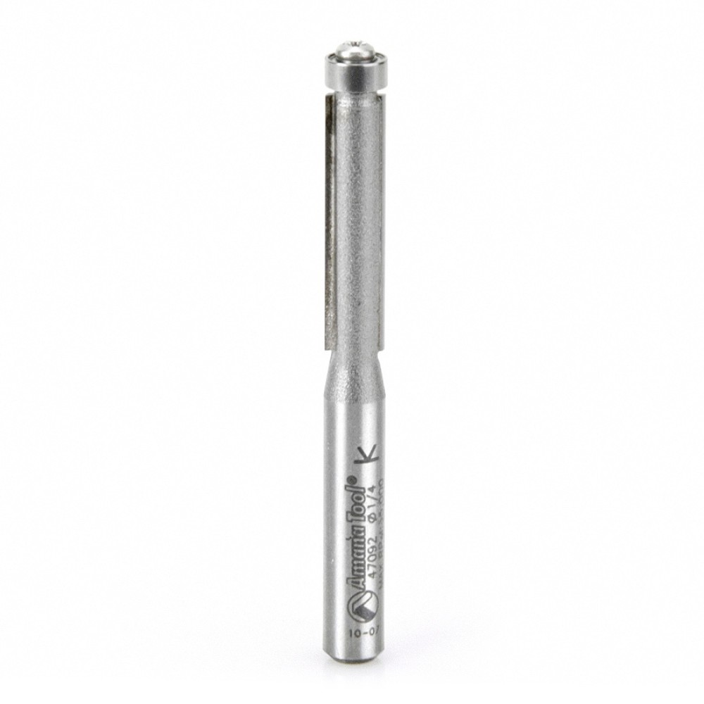 Amana 47092 Carbide Tipped Flush Trim 1/4 Dia x 1 Inch x 1/4 Shank