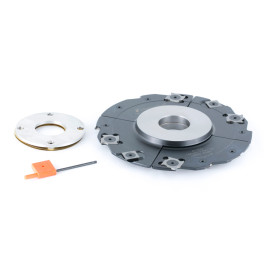Amana  61350  insert adjustable grooving shaper cutter with scorer 4mm - 7.5mm 1-1/4