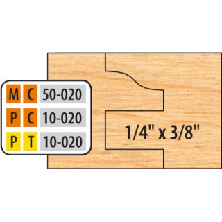 Freeborn MC-50-020 Cope & Pattern 6 piece shaper cutter set 