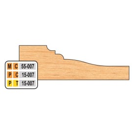 Freeborn IC-5-007-S Raised Panel Insert Knives / tips factory set of 3 Carbide
