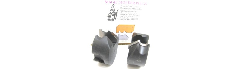 Magic Molder Plugs N-37 carbide tipped bead and chamfer plugs P-37