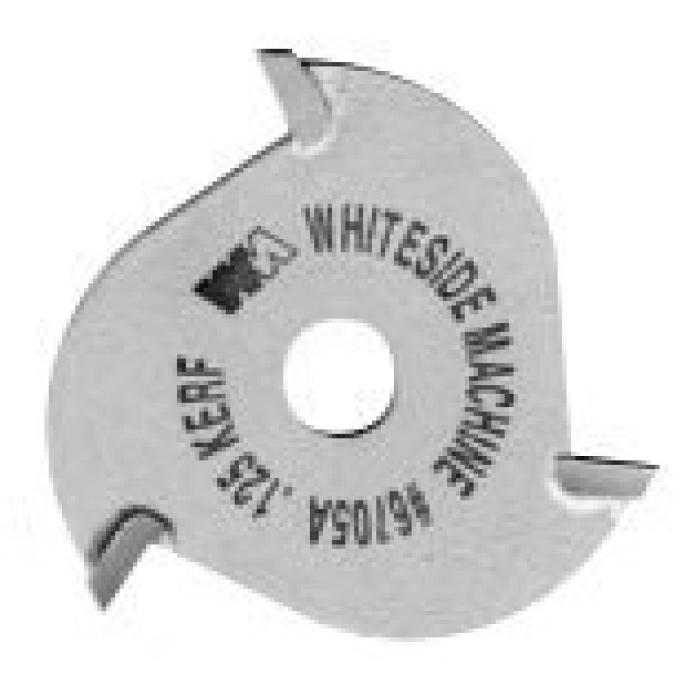 Whiteside 6709A, 3 Wing Slot Cutter, 1-7/8 Dia, 3/16 Kerf, 5/16 Bore