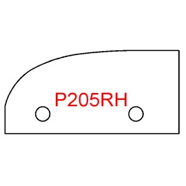 Byrd Raised Panel Carbide Tip set of 3 pattern  P205RH Cove