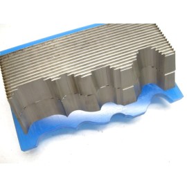 M2 shaper cutter molder corrugated back knives chair rail casing 5/16" steel