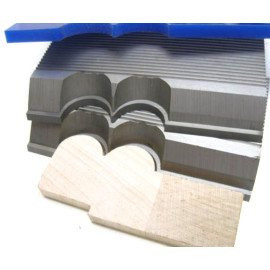 Leitz carbide corrugated back molding knives 5/8