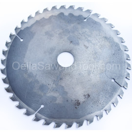 Industrial 9-7/8 x 1.25" bore ATB saw blade double end tenoner