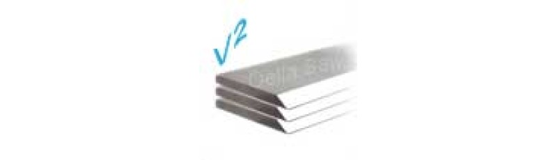6" Length x 3/4" Width x 1/8" Thick - Set of 3 Knives. Fits Powermatic 50, Crescent, Atlas.