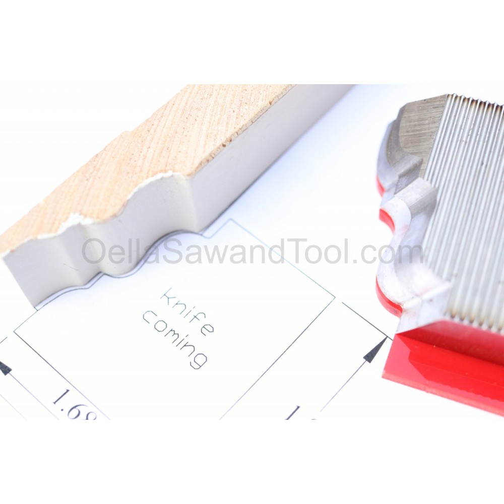 M2 corrugated back knives for 5-1/4