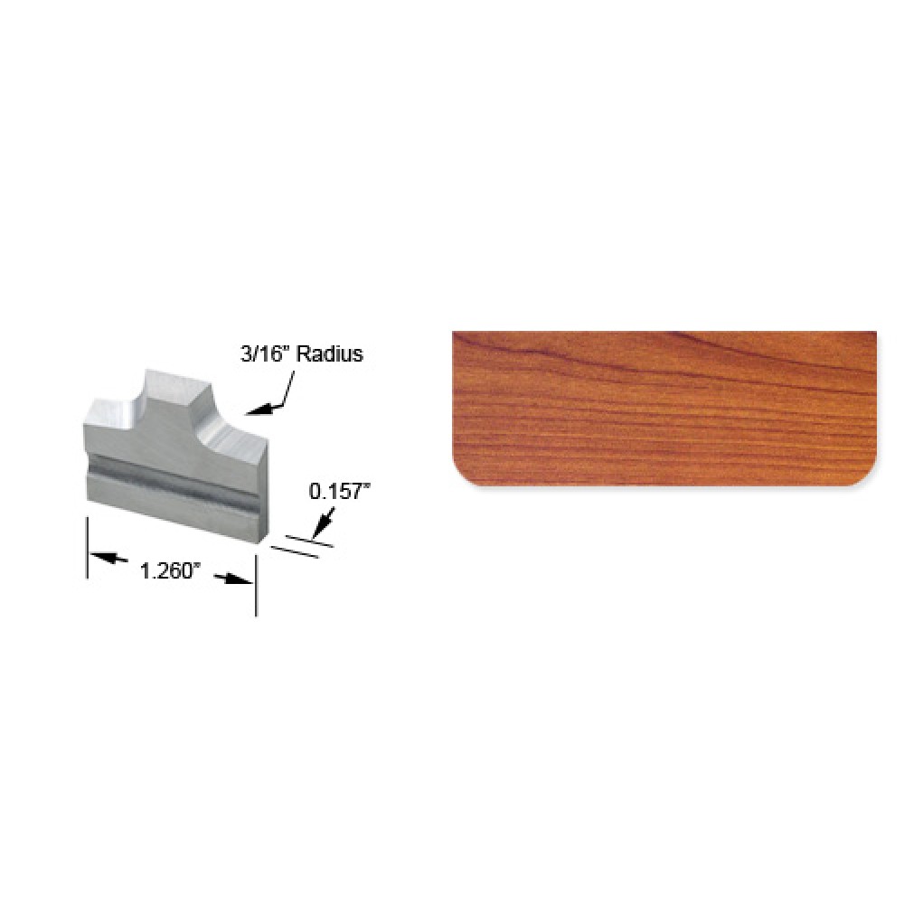 QuickLock 3/16" Radius Profile Knife