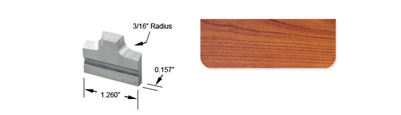 QuickLock 3/16" Radius Profile Knife