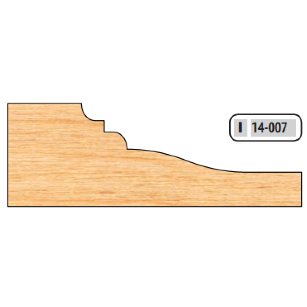 Freeborn IC-14-007 Raised Panel Insert Cutter for 3/4" material