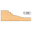 Freeborn IC-14-007 Raised Panel Insert Cutter for 3/4" material