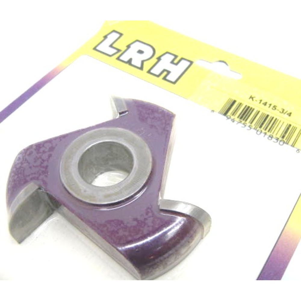 LRH K-1415 shaper cutter molder 7/16" radius quarter round convex 3/4"