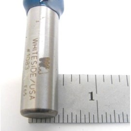 WHITESIDE TCT 1083 2 FLUTE STRAIGHT ROUTER BIT 11/16 DIA X 1-1/4 CL X 1/2" SHANK