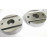 CGG Schmidt lockedge CW (clockwise) shaper collars 4" OD x 1-1/4" bore SC214