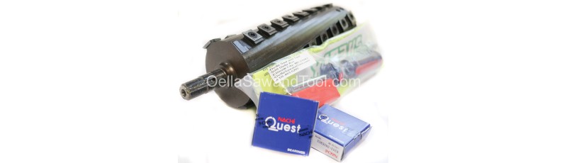 Byrd Shelix 8" Journal Head for Grizzly G0586 8" Jointer with Bearings FREE USA SHIPPING