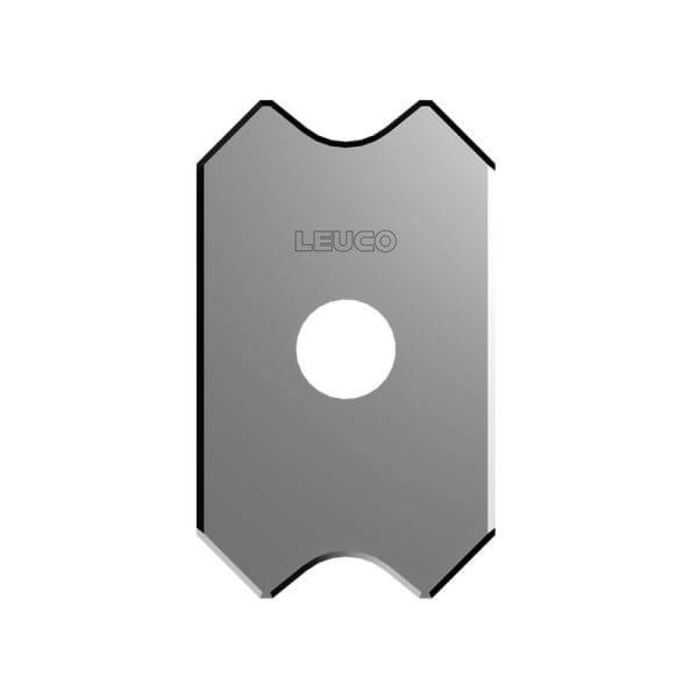 Leuco 169257 - SCRAPER TURNOVER KNIVES HW WITH 2 CUTTING EDGES AND RADIUS