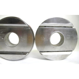 Used CGG Schmidt SC314-1 CW (clockwise) 4" lockedge collars with Rub bearing, 1-1/4" bore