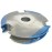 Leitz 3Z TCT shaper cutter spindle molder bead half round edge radius 1-1/4 bore