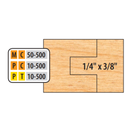 Freeborn MC-50-500 Mission Style Cope & Pattern 6 piece shaper cutter set 