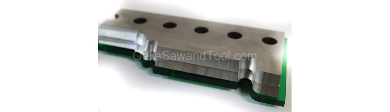 Williams and Hussey shop fox molder knives 1-1/8" x 4-13/16" casing
