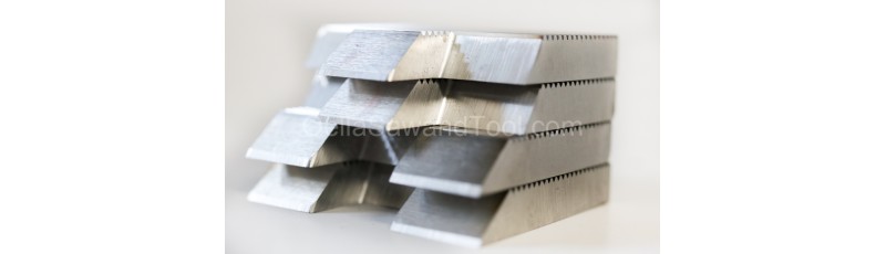 M2 corrugated back knives for door cope and pattern for shaper and small molder