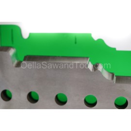 Williams and Hussey shop fox molder knives 1-1/8" x 4-13/16" casing