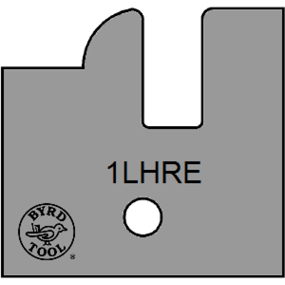 Byrd Rail Shaper Cutter Tip set 1LHRE CCW - MFD