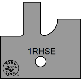 Byrd Rail Shaper Cutter Tip set 1RHSE CCW - MFU