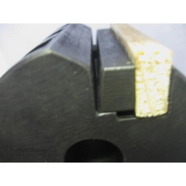Byrd cutter head for corrugated knives 3'' cut length 3'' Diameter, Bore 3/4'' ,2 knives