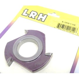 LRH K-1410 shaper cutter molder 1/8" radius quarter round convex radius 1-1/4" 