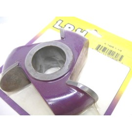 LRH K-1406 shaper cutter molder 1/2" convex 1-1/4" bore