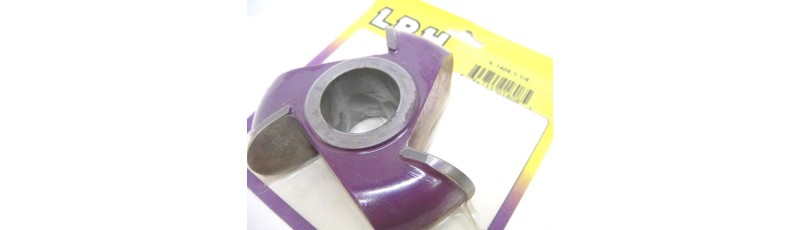 LRH K-1406 shaper cutter molder 1/2" convex 1-1/4" bore