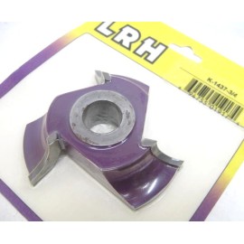 LRH K-1437 shaper cutter molder 5/8" radius quarter round concave  3/4"