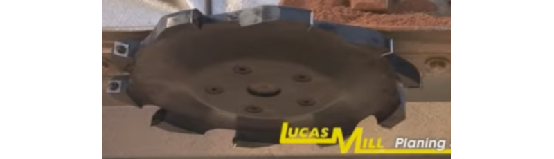 LUCAS MILL CARBIDE INSERTS PLANING DISC MODEL 6 (box of 8) FREE USA SHIPPING