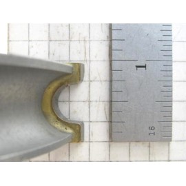 Leitz 3Z TCT shaper cutter spindle molder bead half round edge radius 1-1/4 bore