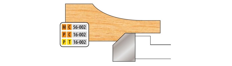 Freeborn MC-56-002 Raised Panel   Back Cutter for 3/4