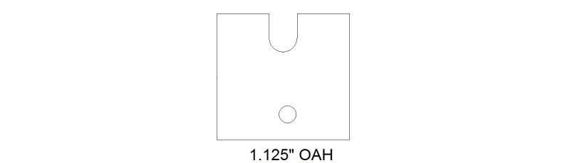 Center Match Flooring-Tongue Carbide Insert 30mm WD