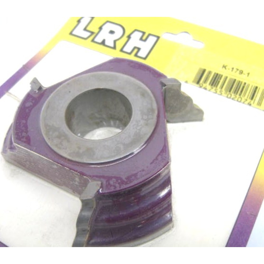 LRH K-179 shaper cutter molder matched reversible detail cutter 1"