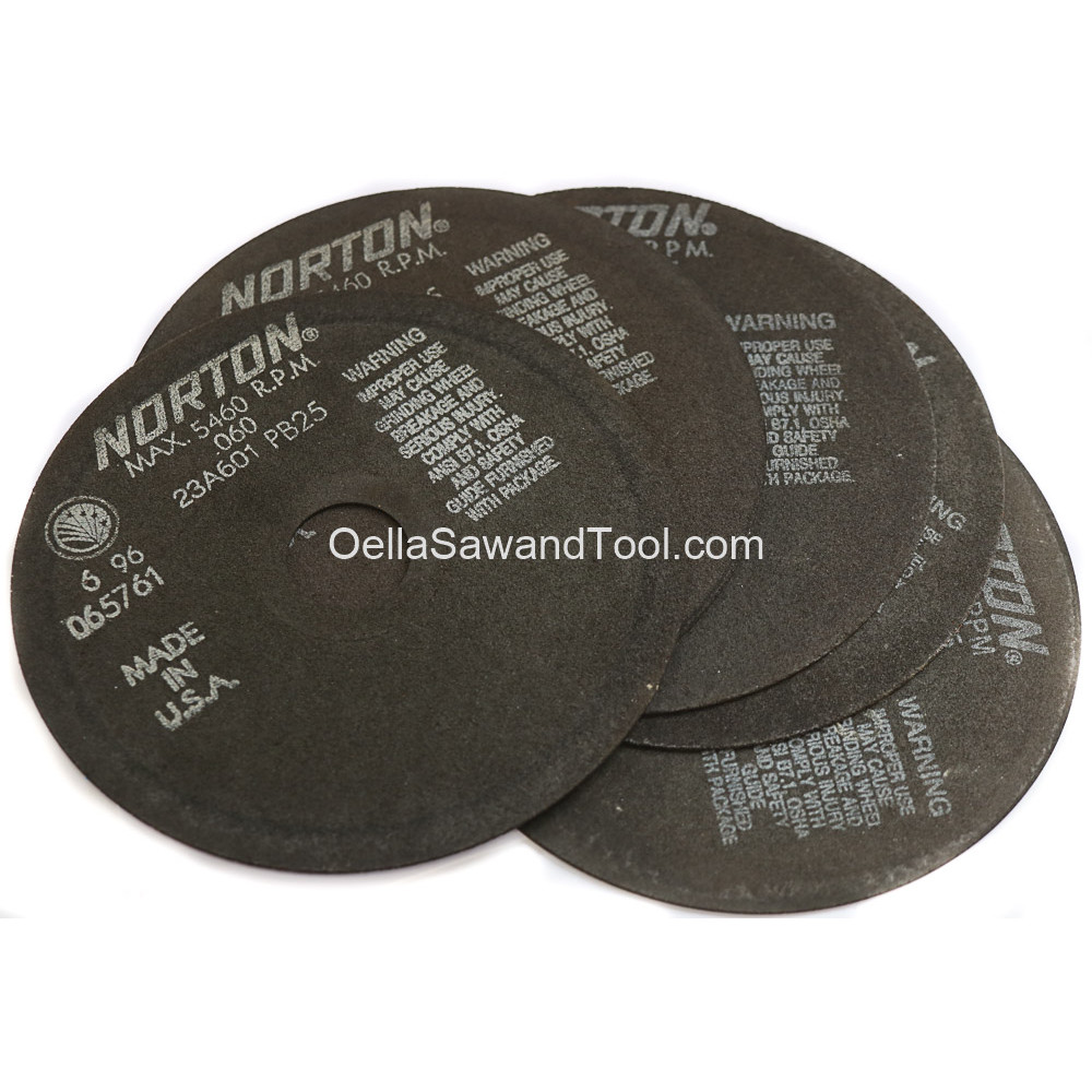 6PACK Norton Cutoff Wheel, 23A601-PB25, 7"x.050"x1-1/4" #66252938724 FREE USA SHIPPING