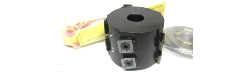 Shelix Shaper Cutterhead with rub collar/ bearing 3" x 2" x 3/4" bore