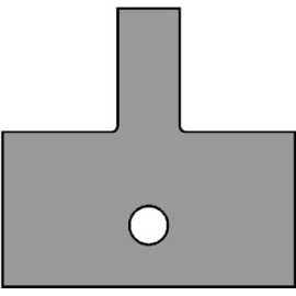 Byrd Stile Shaper Cutter loaded with #5S Shaker Pattern Inserts  Bore (choice)