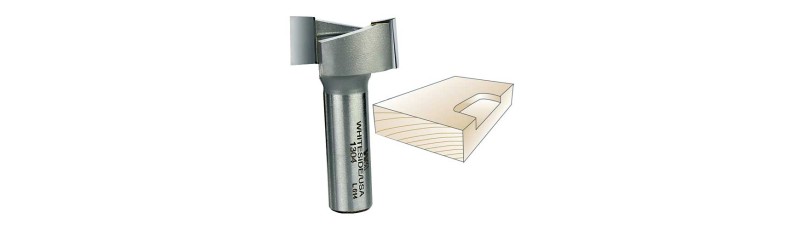 Whiteside 1304 - Mortise Bit with 1-1/4-Inch Cutting Diameter and 1/2-Inch Cutting Length
