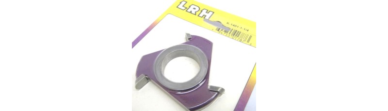 LRH K-1401 shaper cutter molder carbide tipped 1/8" convex radius 1-1/4" 