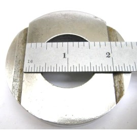 Rare 3" OD smooth edge shaper collars 35mm bore