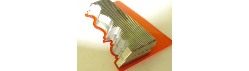 M2 corrugated back knives 3/4" x 4-1/4" crown for shaper