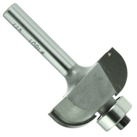 Cove Bit, 1/4 Radius, 1" Dia, 1/2 Cut Length, 1/4 Shank, Whiteside 1800