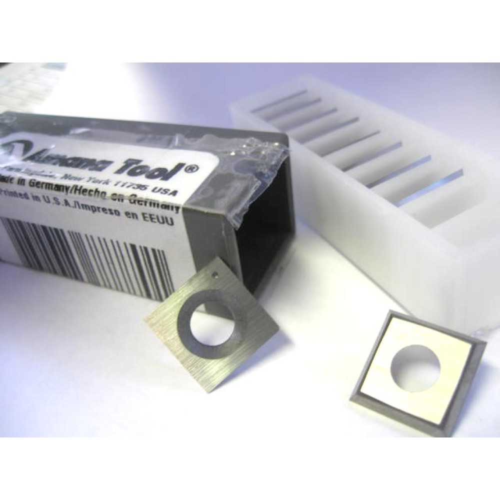 14mm x 14mm x 2mm - 4-edge - Amana RCK -70 14mm x 14mm x 2.0mm Thick - 4-edge Carbide Insert 10Pcs