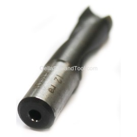 Fisch Carbide Tipped Brad Point Boring Bit - 60mm Long - 12mm Diameter - 10mm Shank- Right Hand - Free USA Shipping